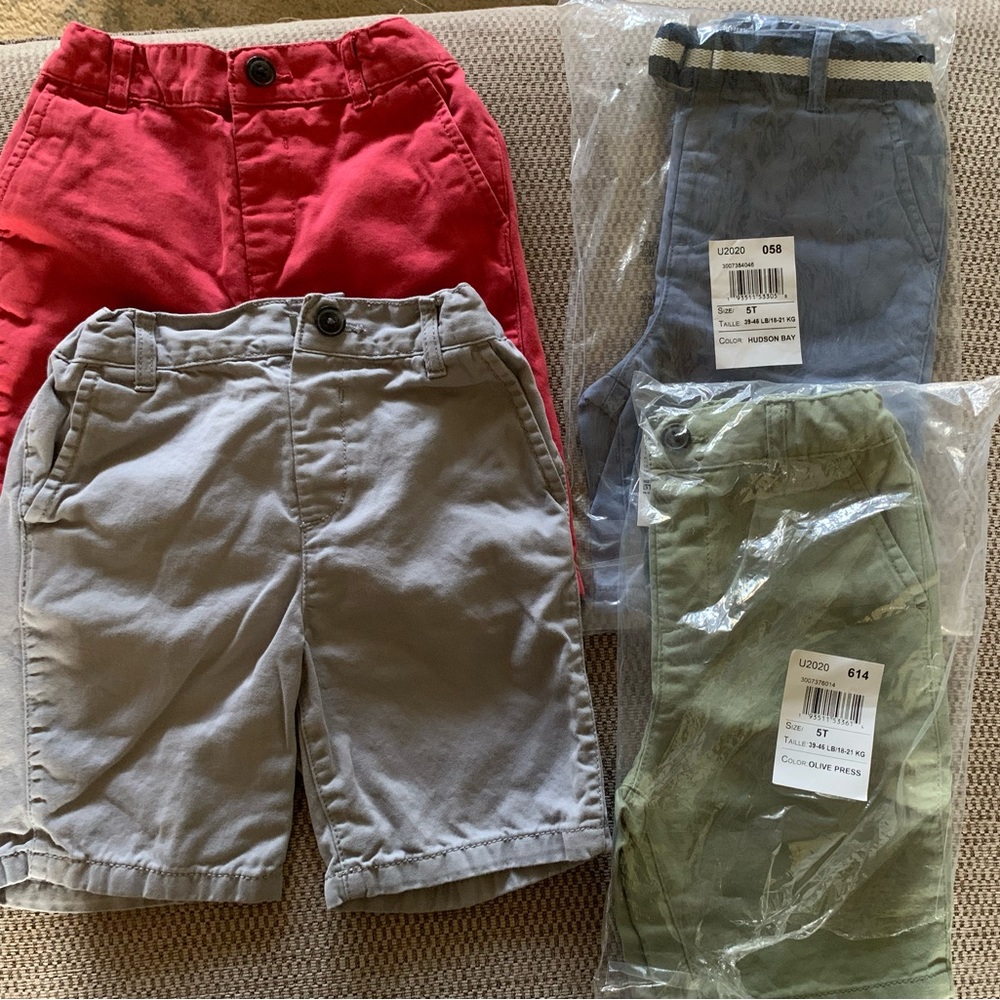 Boys chino shorts lot